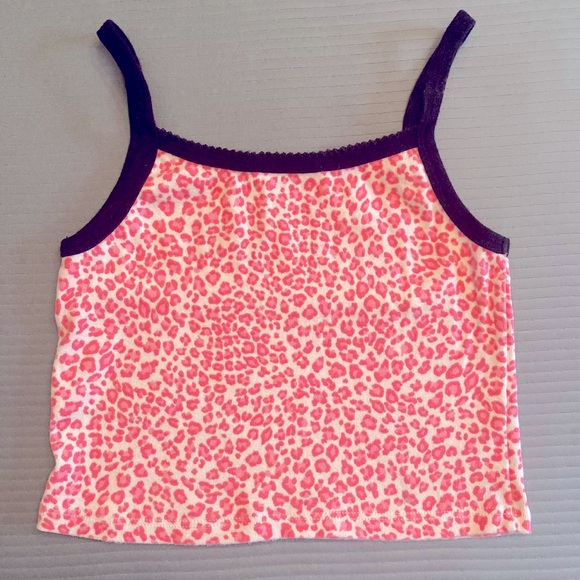 Brandy Melville pink cheetah Belle top - Picture 4 of 4